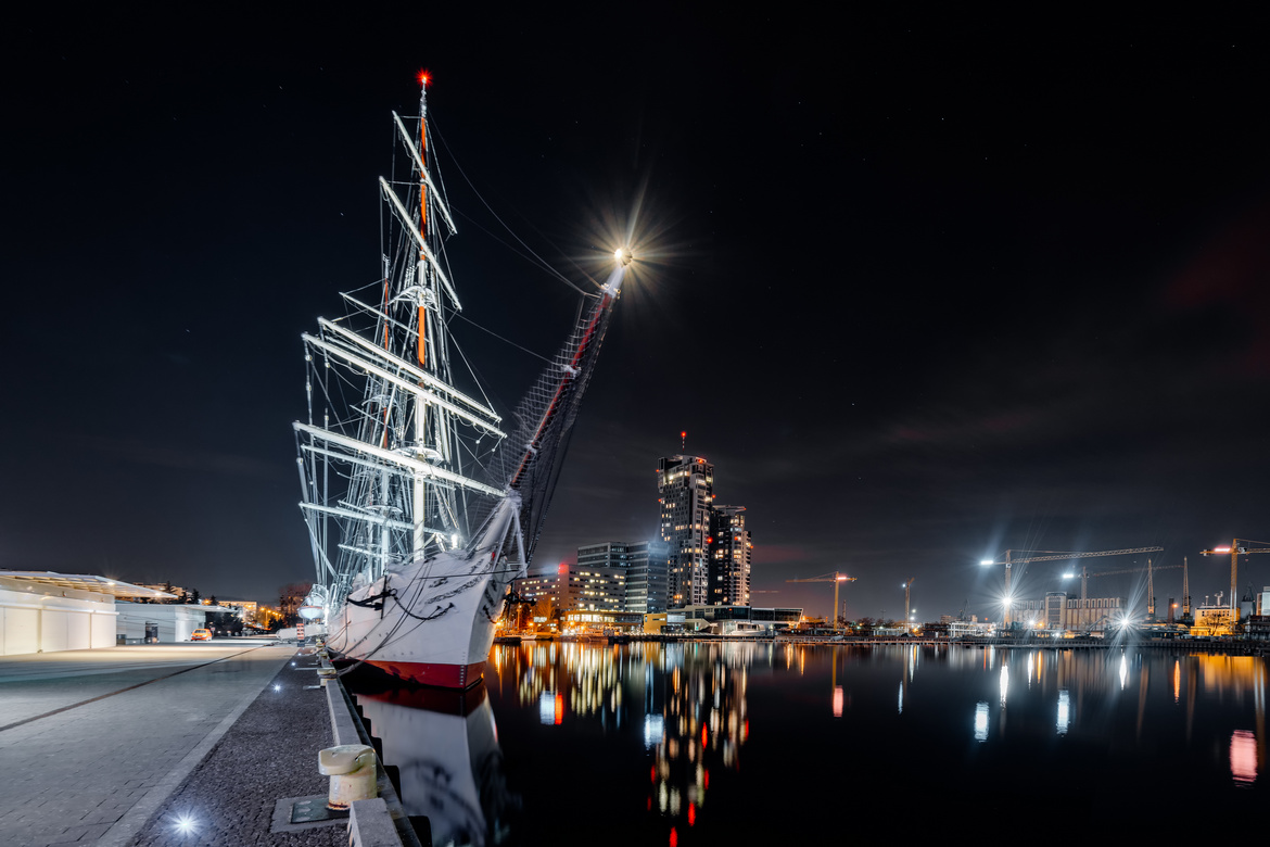 co robić w Trójmieście - Nocna panarama Gdynia