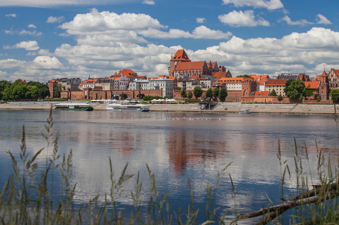 Panorama Starego Miasta w Toruniu