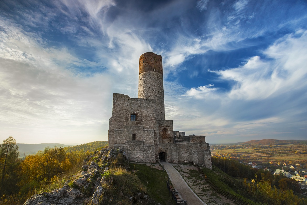 Zamek Chęciny na Świętokrzyskim Szlaku Archeo-Geologicznym