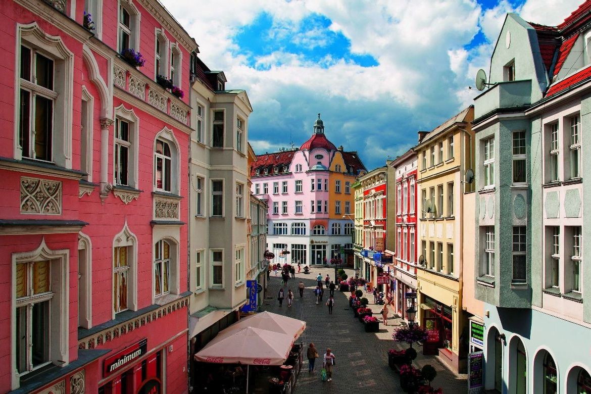 Zielona Góra, deptak
