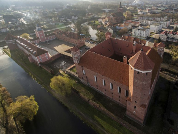 Lidzbark Warmiński, zamek od strony północno-wschodniej, fot. P. Pawlik, Archiwum Muzeum Warmii i Mazur https://zabytek.pl/pl/obiekty/lidzbark-warminski-lidzbark-warminski-zamek-biskupow-warminskich