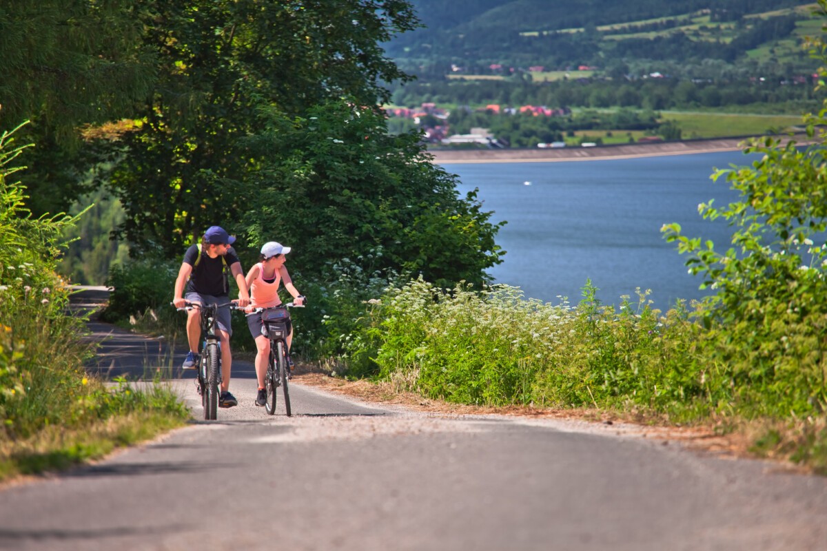 Szlak Wokół Jeziora Czorsztyńskiego i Velo Dunajec w Falsztyn