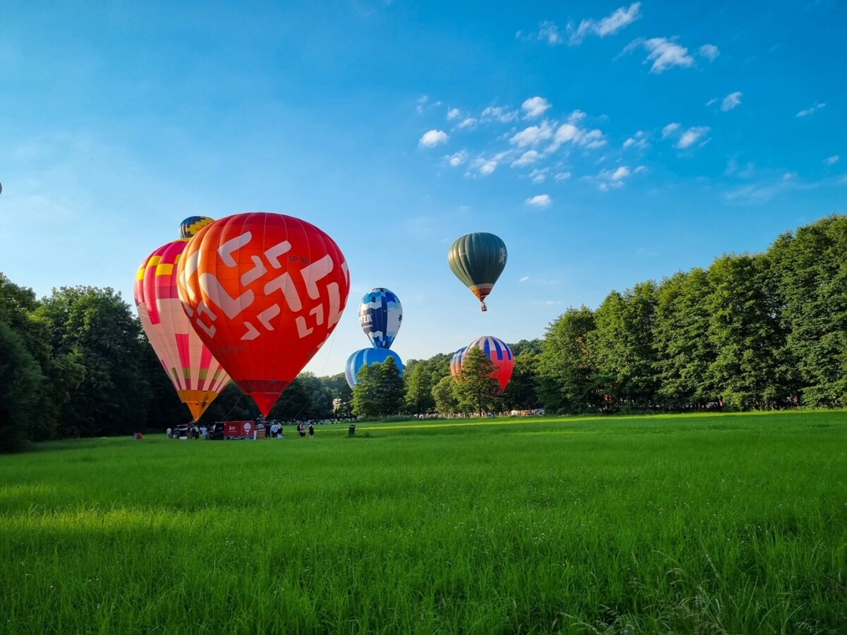 Międzynarodowe Zawody Balonowe w Nałęczowie