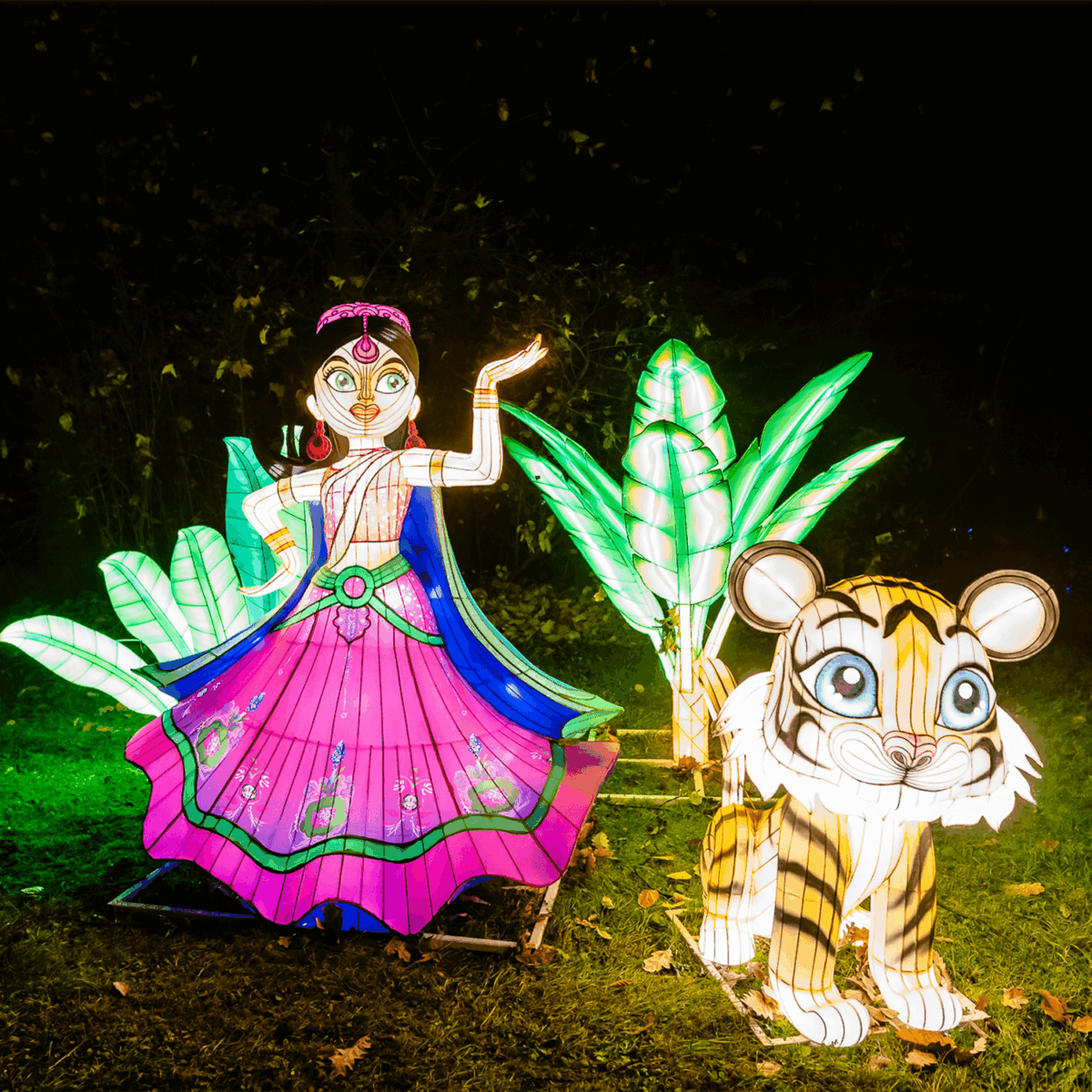 Garden of Lights w Gdyni; źródło: https://gardenoflights.com.pl.gdynia