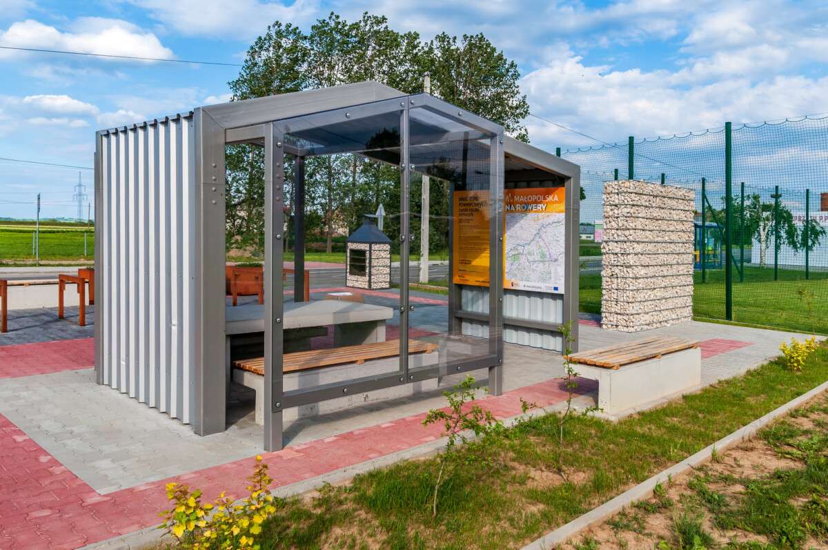 Wiślana Trasa Rowerowa (EuroVelo 4) w Małopolsce – Miejsce Obsługi Rowerzystów, fot. Szymon Nitka