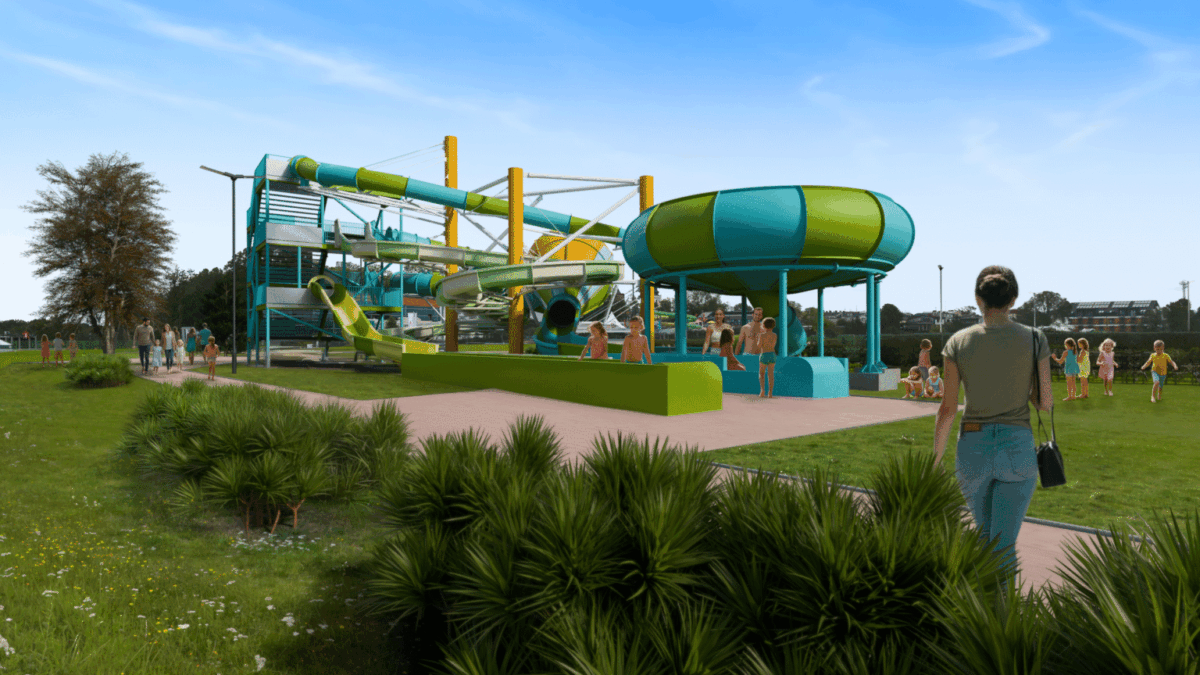 Termy Uniejów - wizualizacja nowej strefy, źródło: Termy Uniejów