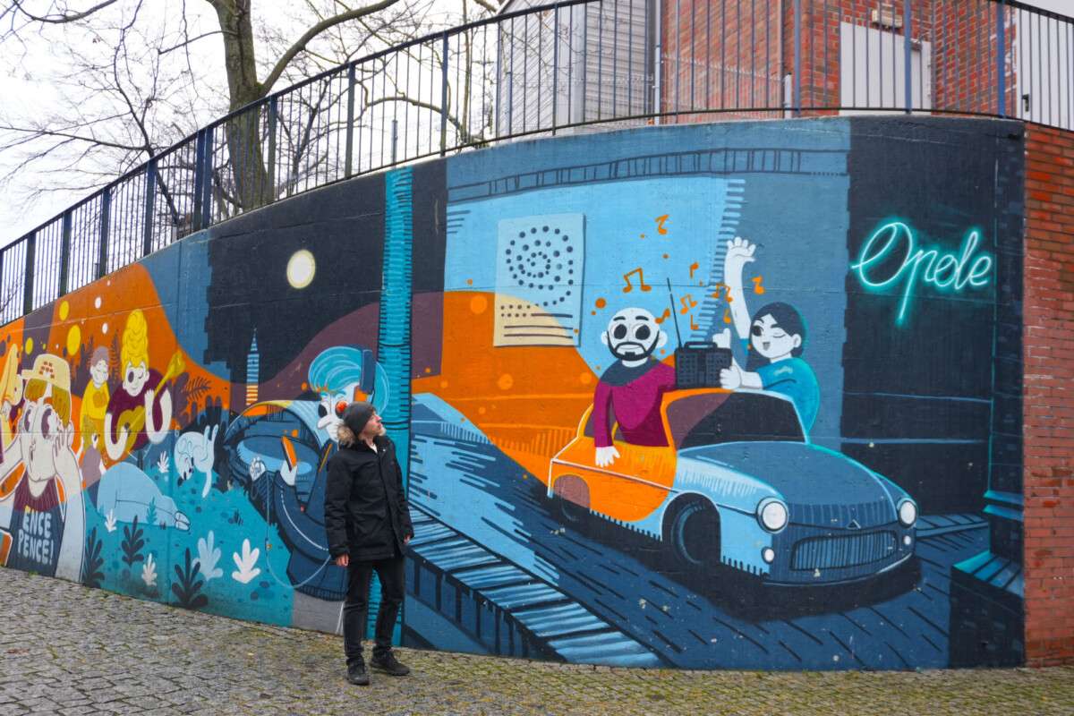 Opole, mural muzyczny