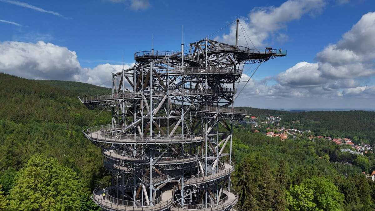 Wieża widokowa SKY WALK w Świeradowie-Zdroju