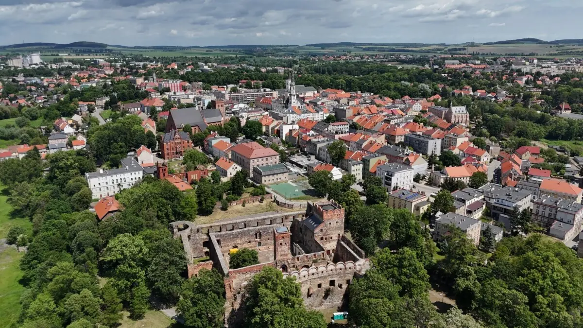 Ruiny zamku w Ząbkowicach Śląskich