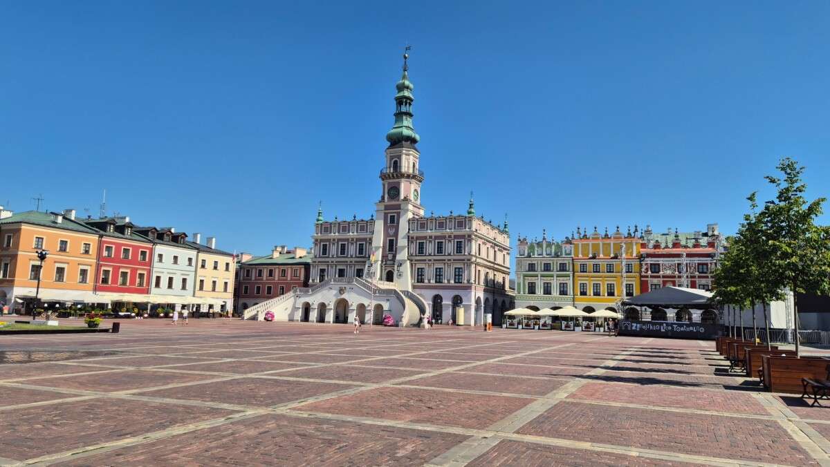 Rynek w Zamościu