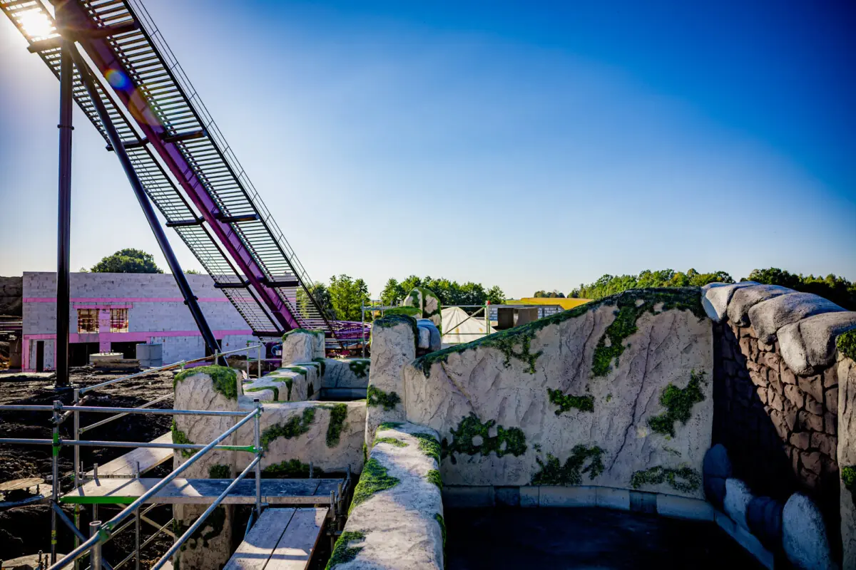 Energylandia, Rokan w budowie